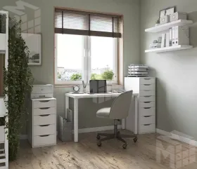 Стол письменный Ингар 1/ТТ  белый