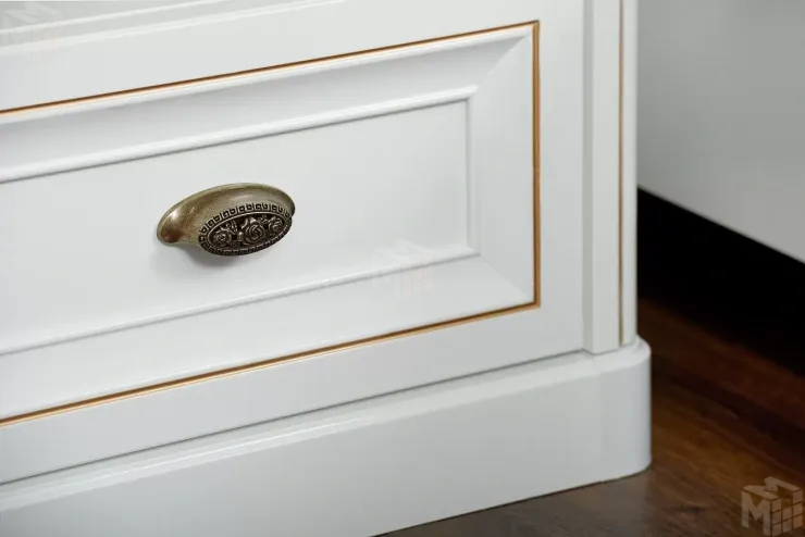 Тумба прикроватная детская Натали белый глянец