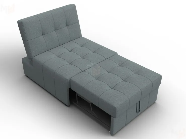 Кресло-кровать Лига-107 (80) ( Амур 07 серый )