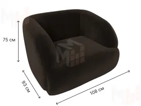 Кресло Лига-041 ( Коричневый )