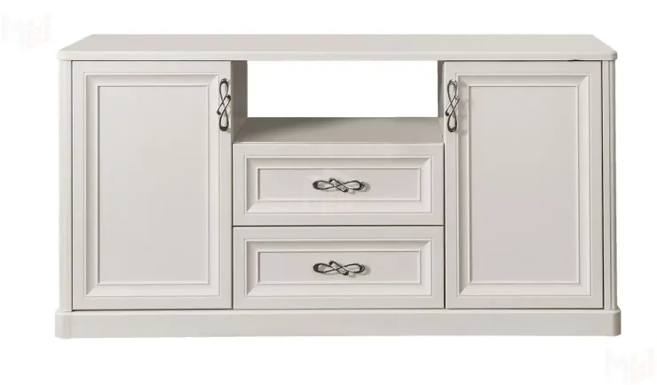 Тумба ТВ Мишель белый матовый