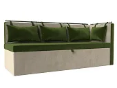 Диван кухонный прямой Метро с углом справа