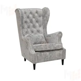 Кресло Leset Винтаж (Crash LUX 13 (серый))