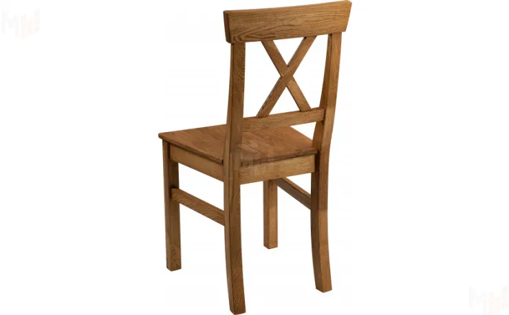 Стул деревянный из массива дуба Порту Дуб темный