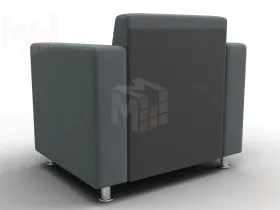 Кресло Лига-093 ВН ( Амур 07 серый )