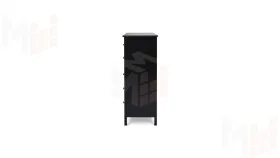 Комод КЫМОР 6 ящиков черный