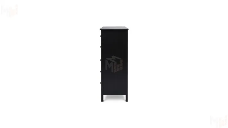 Комод КЫМОР 6 ящиков черный