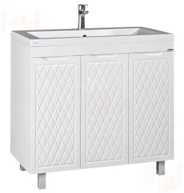 Тумба под умывальник "Andrea 90" 3D без ящика Домино