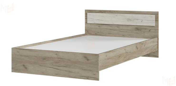 Кровать Гармония 1,2 КР-609  дуб белфорт венге