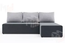 Угловой диван Рим Светло-серый, Темно-серый