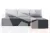 Угловой диван Рим Светло-серый, Темно-серый