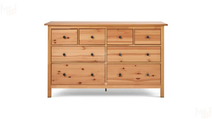 Комод КЫМОР 8 ящиков светло-коричневый
