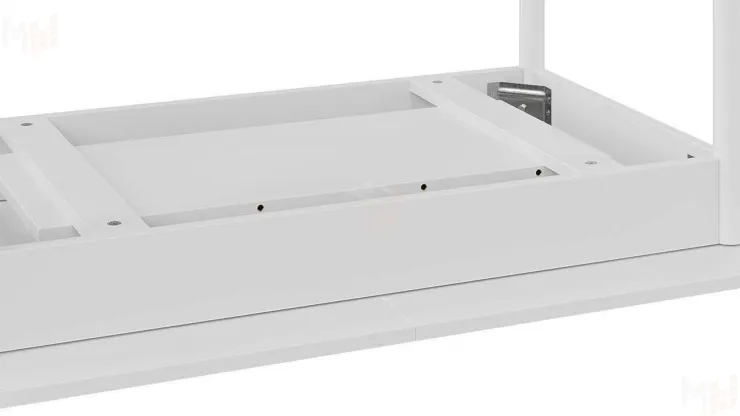 Стол обеденный Крит Белый, Белый матовый