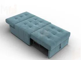 Кресло-кровать Лига-107 (80) ( SEVEN 113 бирюзовый )