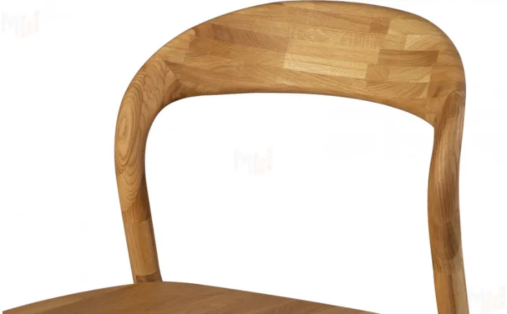 Стул деревянный из массива дуба Соул Дуб светлый