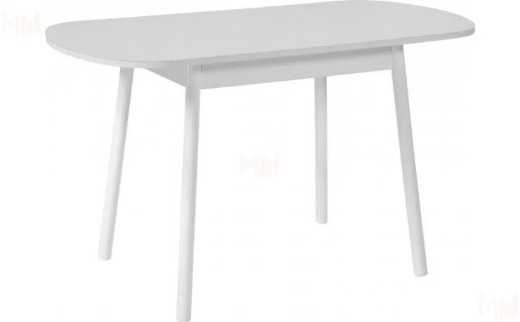 Стол раскладной стеклянный Вин 94 Белый 