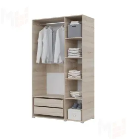 Шкаф Бостон 1200 (сонома) 2 ящика