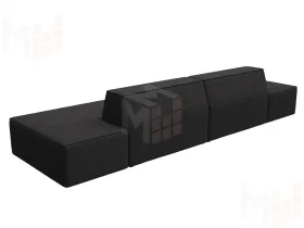 Диван прямой модульный Монс лофт ( JOLY 08 коричневый )