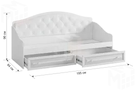 Кровать Алиса 0,8