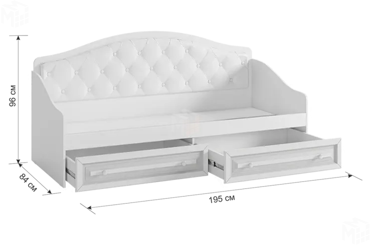 Кровать Алиса 0,8