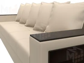 Диван прямой Дубай Лайт ( Бежевый )