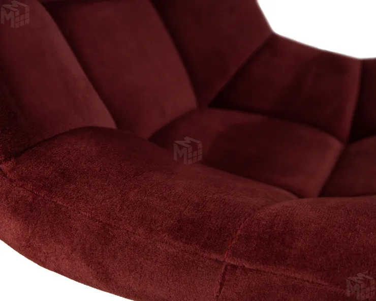 Стул барный DOBRIN TAILOR (винный велюр (MJ9-35))