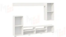 Гостиная Моретти Белый, Белый глянец