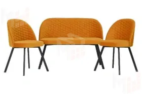 Комплект Милан диван+2 стула