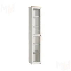 Шкаф-витрина Остин 16.394.03 белый шагрень