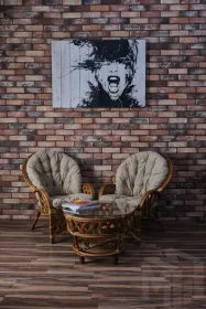 Комплект Черчилль Дуэт с круглым столом