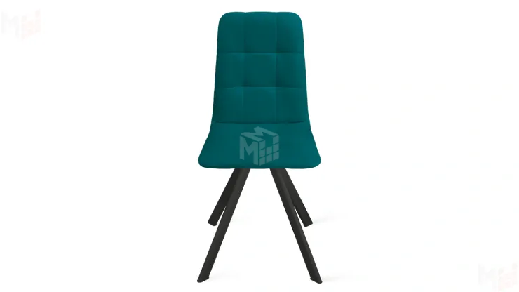 Стул Аспен К2 Черный муар Велюр Confetti Izumrud