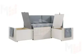 Кухонный диван Бартон со спальным местом