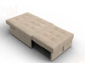 Кресло-кровать Лига-107 (80) ( SEVEN 729 бежевый )