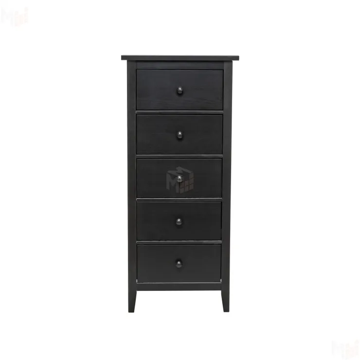 Leset Комод "Мира-5" (Комод 05) (Чёрный)