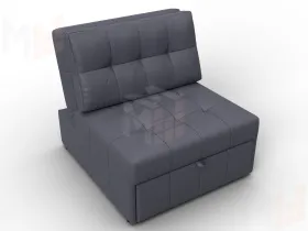 Кресло-кровать Лига-107 (80) ( GRIFON 15 серый )