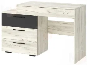 Стол косметический СКС-1200 СОНАТА Дуб Крафт белый - Антрацит