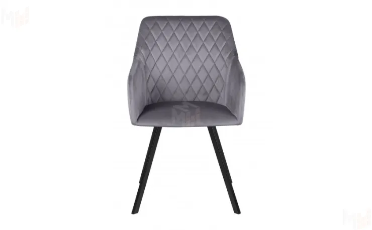 Кресло Барли Confetti темно-серый H-15/черный