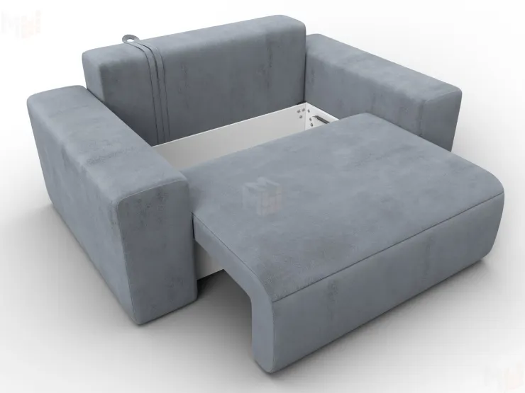 Кресло Лига-036 НПБ ( TOWER 10 серый )