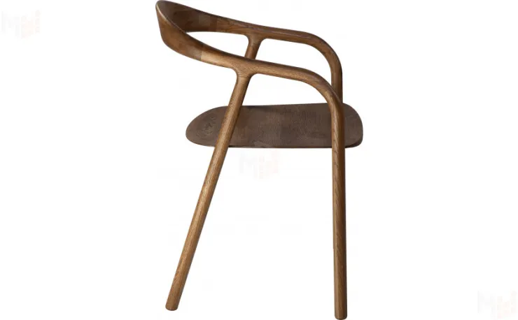 Кресло деревянное из массива дуба Соул Дуб темный