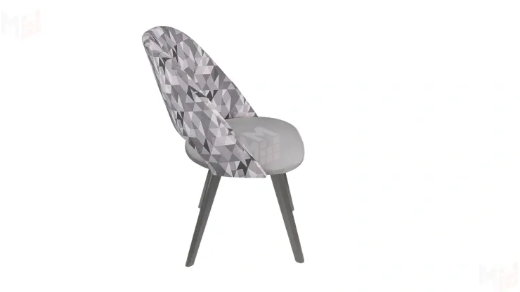 Стул Сириус тип 1 Графит / тк. №123 / тк.121