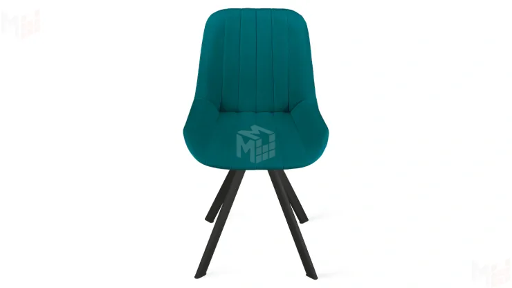 Стул Марвел К2 Исп. 2 Черный муар Велюр Confetti Izumrud