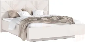 Ирис Кровать парящая 1,6м (ортопед металл) (Кашемир, Кашемир)