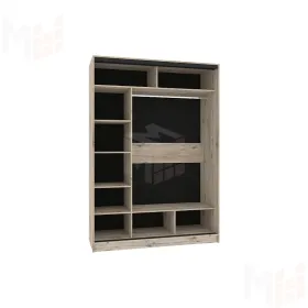 Шкаф-купе 1600 Домашний Зеркало Гаскон пайн