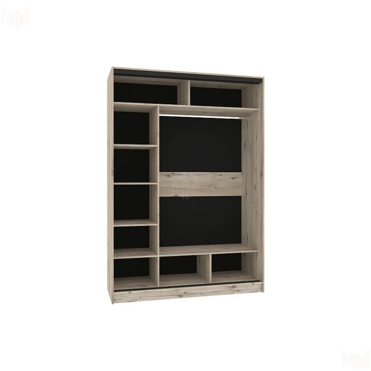 Шкаф-купе 1600 Домашний Зеркало Гаскон пайн