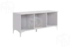 Тумба Зефир  115.01 белое дерево/пудра розовая (эмаль)