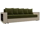 Диван прямой Дубай Лайт полки слева