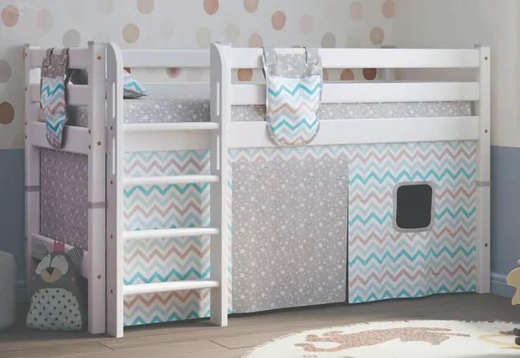 Штора на низкую кровать Соня