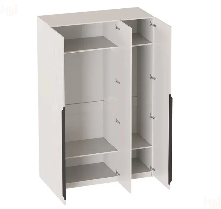 Шкаф трехдверный Нора Вереск Ромено