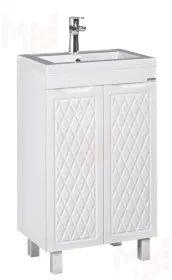 Тумба под умывальник "Andrea 50" 3D без ящика Домино