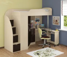 Кровать-чердак Теремок-1 Гранд